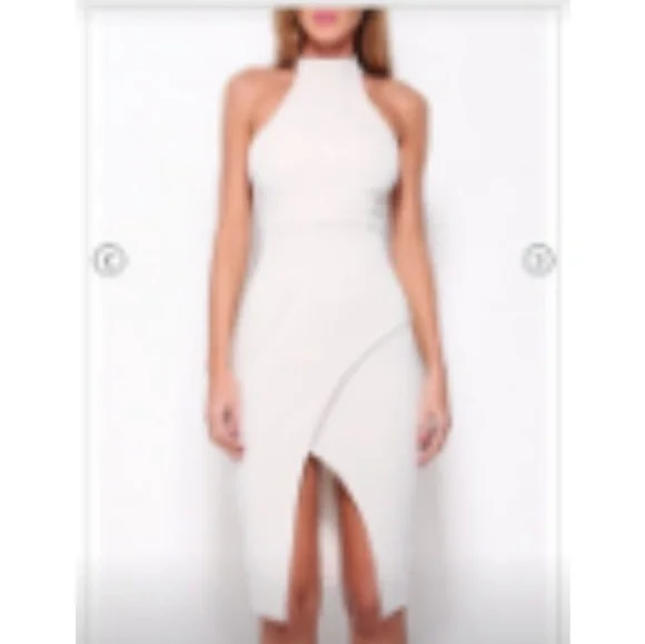 fitted lace wedding dress PAJEBA Women's Sleeveless Turtleneck Bodycon Dress – White Solid Fitted  Summer Dress for Ladies, Casual to Party Wear (US, Alpha, Small, Regular,  Regular, White) at Amazon Women's Clothing store
